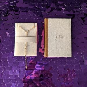 Made By Mary Gold Chain Necklace